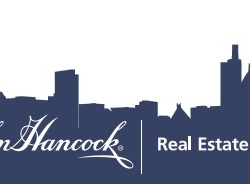 John Hancock Real Estate Custom Bottled Water Label