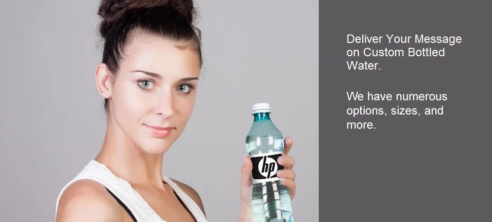 Deliver Your Message on Custom Bottled Water