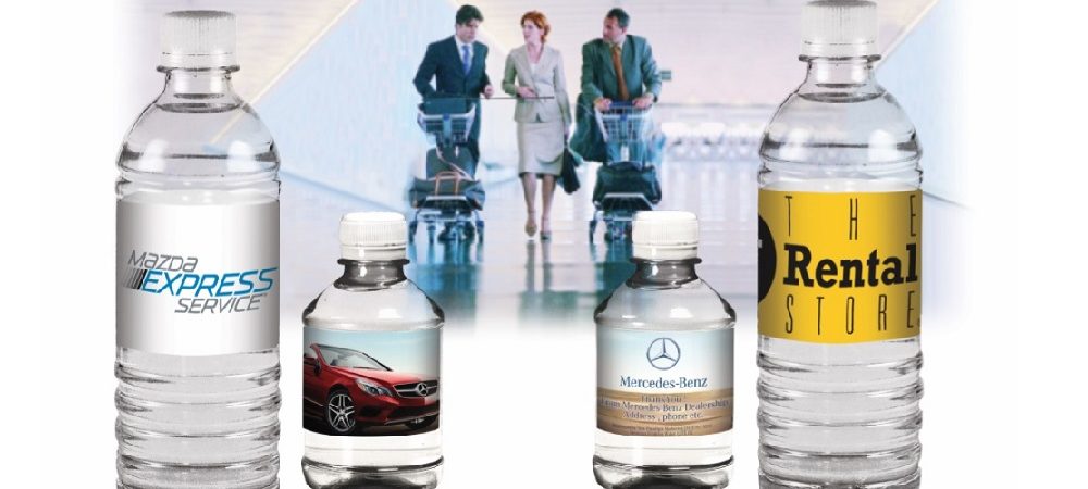 Customized Water Bottle Labels Are Perfect for Your Next Expo