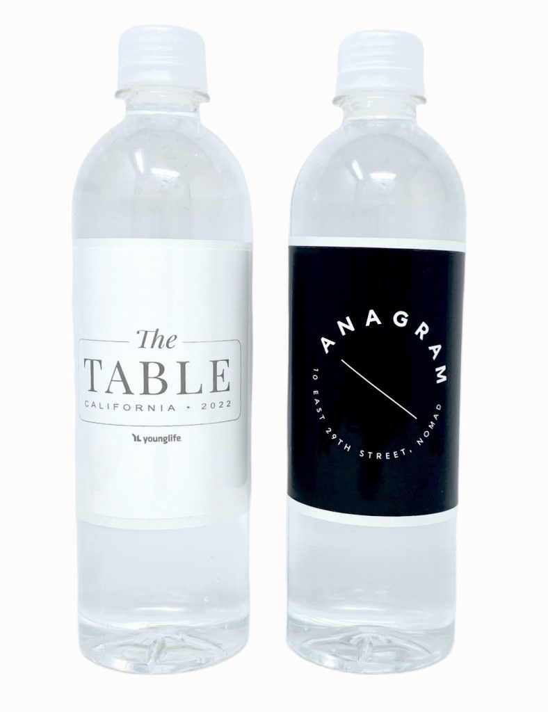 Custom Label Water Bottles
