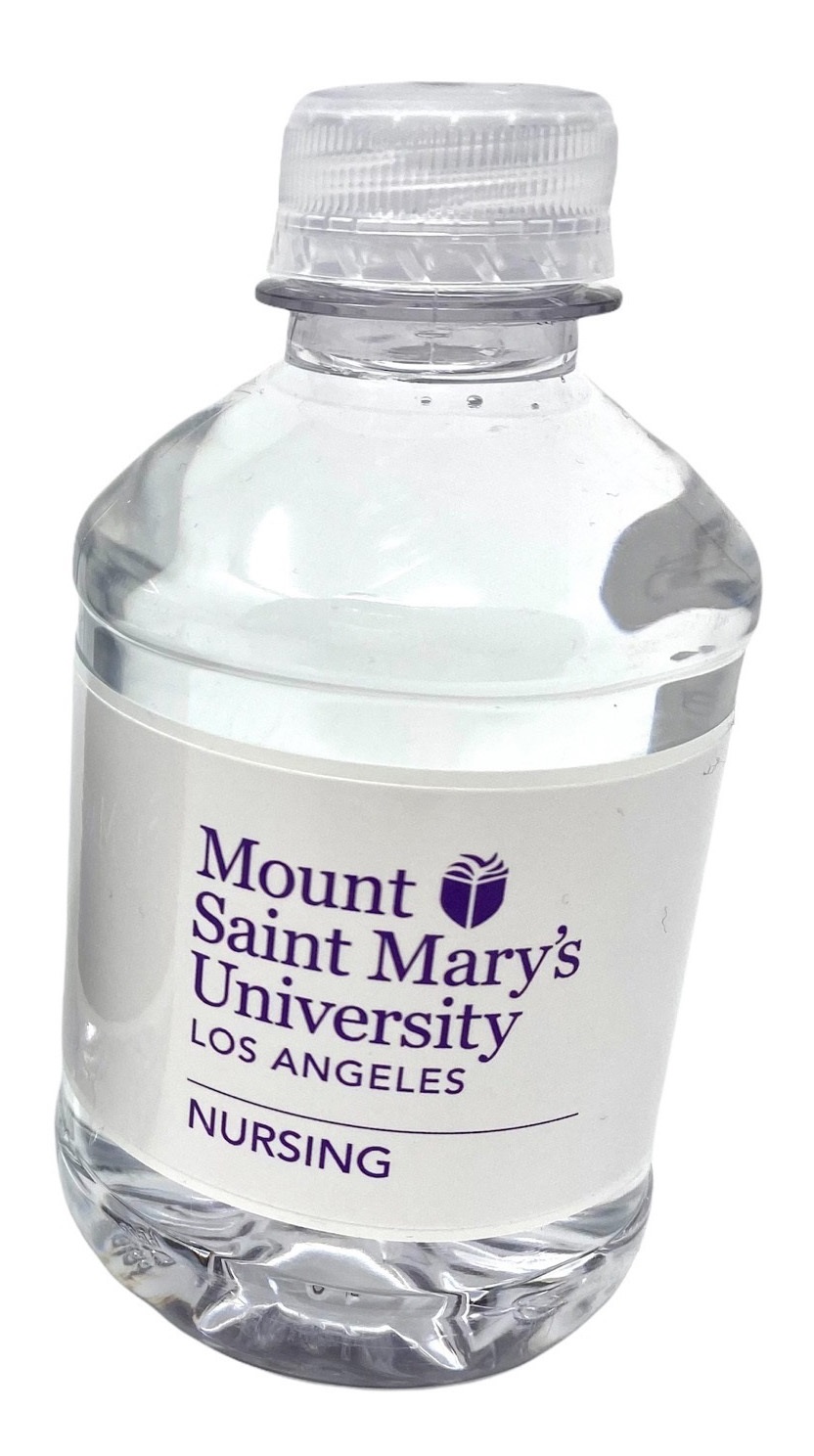 Custom Label Water Bottles for Graduation 8oz